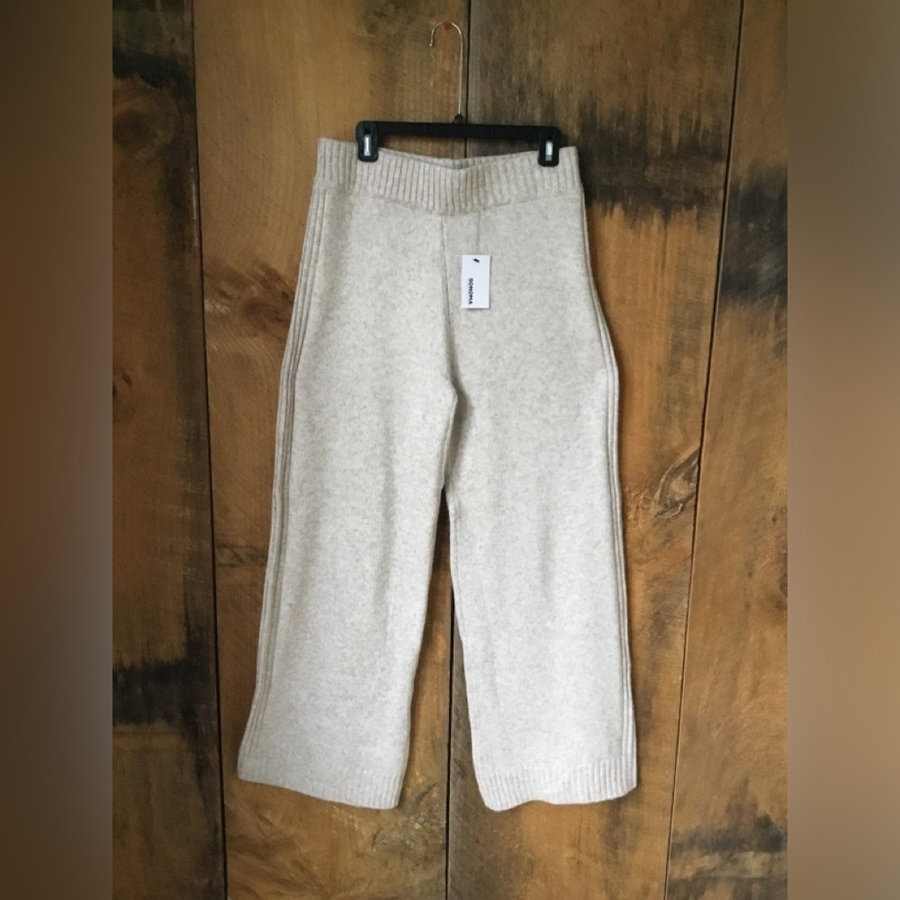NWT Tan Sweater Pants